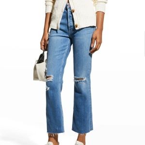 MOTHER Jeans The Tripper Ankle Fray Sz 25 Pristine Condition!